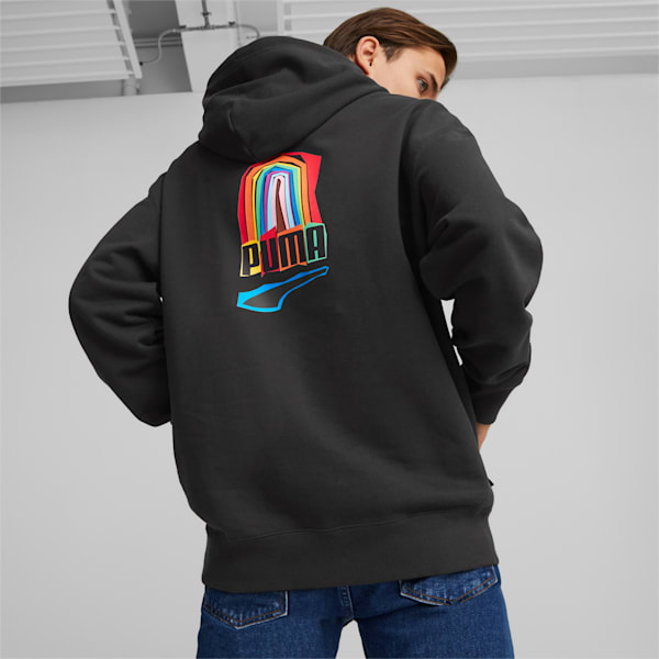 PRIDE Hoodie, PUMA Black, large-ZAF