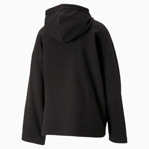 Buzo con capucha para mujer DARE TO, PUMA Black, large-ARG