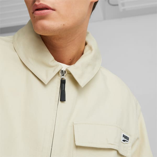 DOWNTOWN Chore Jacket Men, Granola, large-ZAF