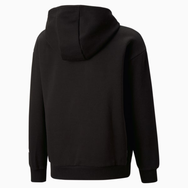 Posterize Basketball Hoodie Youth, PUMA Black, large-ZAF