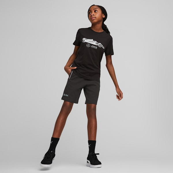 Mercedes-AMG Petronas Motorsport Formula 1® Sweat Shorts Kids, PUMA Black, large-ZAF
