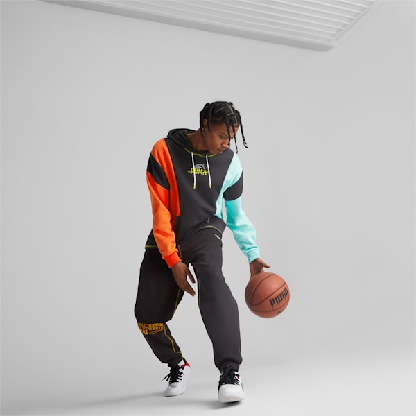 In the Paint Basketball Sweatpants Men, PUMA Black, large-ZAF
