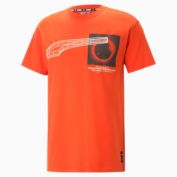 Remera de basketball New Era para hombre, Warm Earth, large-ARG