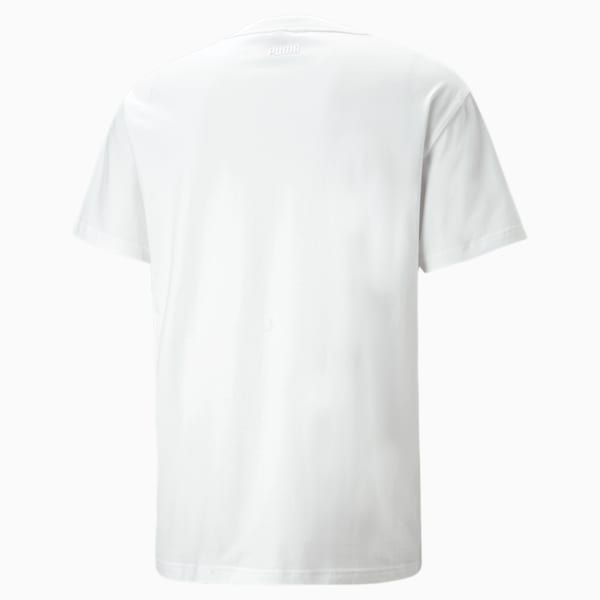 Remera de basketball Franchise Core para hombre, PUMA White, large-ARG