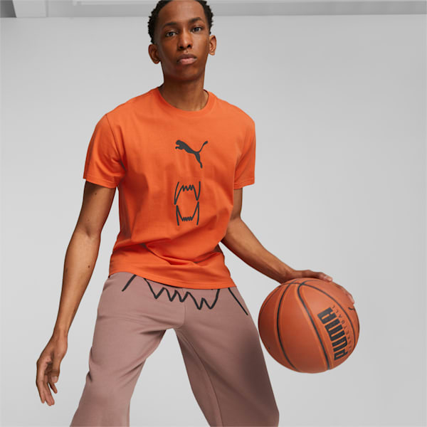Remera de basketball Franchise Core para hombre, Fall Foliage, large-ARG
