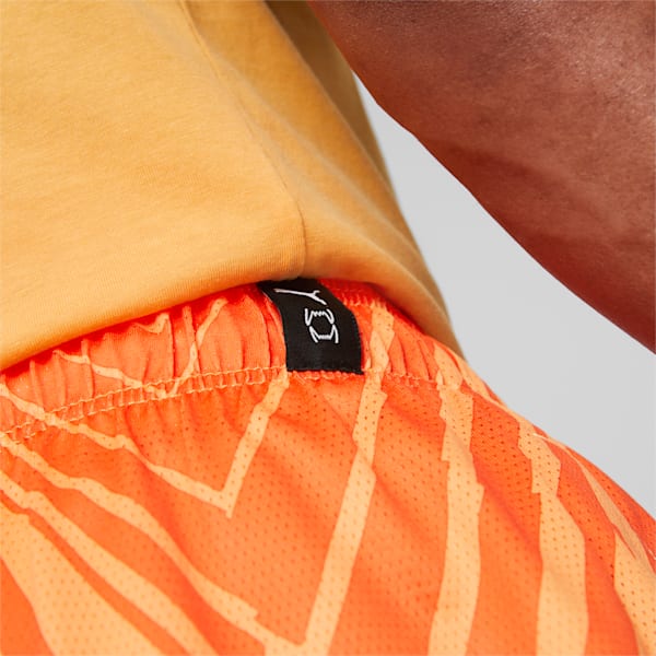 Baseline Printed Basketball Shorts Men, Cayenne Pepper-Multi AOP, large-ZAF