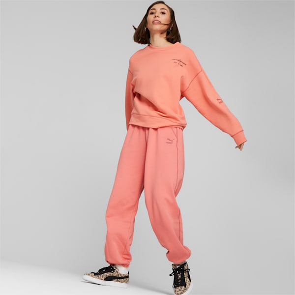 Classics RE:ESCAPE Sweatpants Women, Hibiscus Flower, large-ZAF