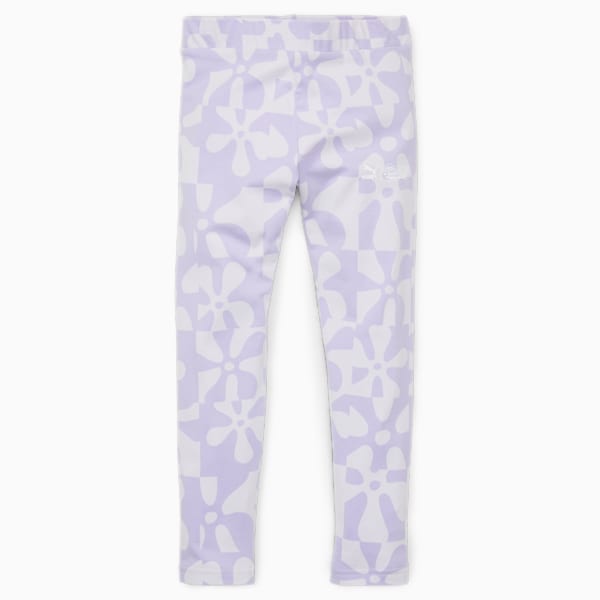 PUMA x SPONGEBOB Leggings Kids, Vivid Violet, large-ZAF
