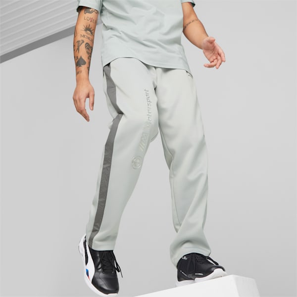 BMW M Motorsport Monochrome Pants Men, Flat Light Gray, large-ZAF