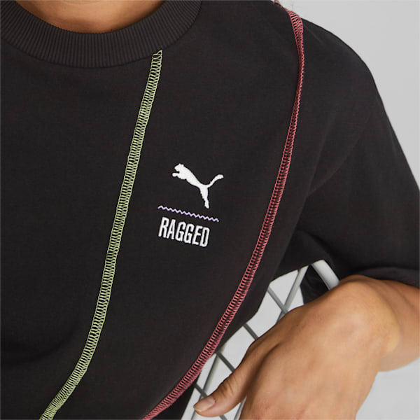 PUMA x THE RAGGED PRIEST Tee Women, PUMA Black, large-ZAF