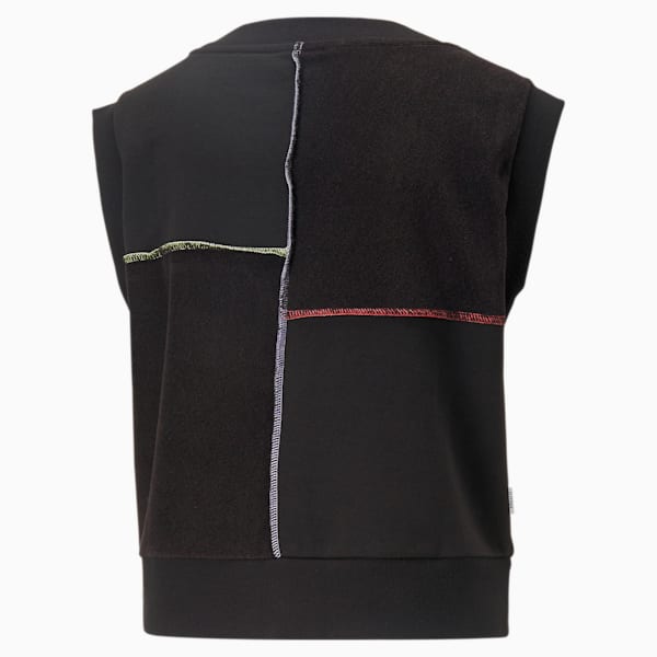 PUMA x The Ragged Priest Vest Women, PUMA Black, large-ZAF