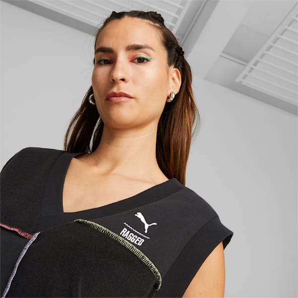PUMA x The Ragged Priest Vest Women, PUMA Black, large-ZAF