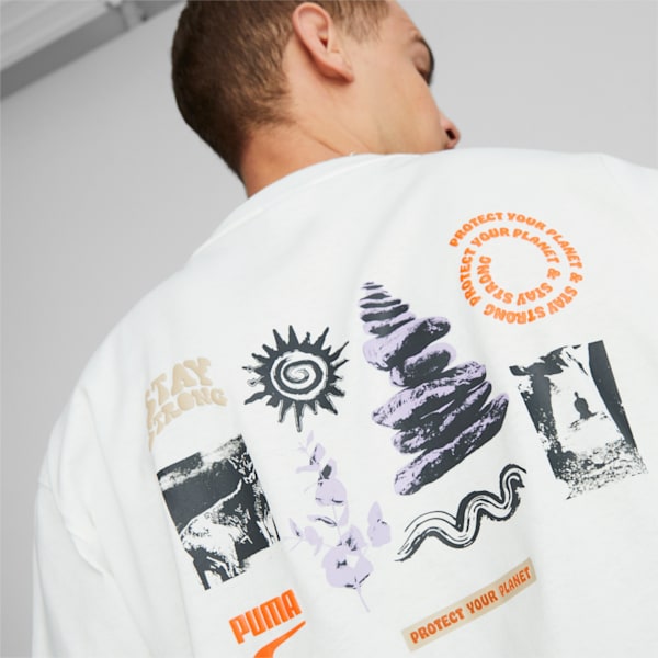 Remera para hombre DOWNTOWN, PUMA White, large-ARG