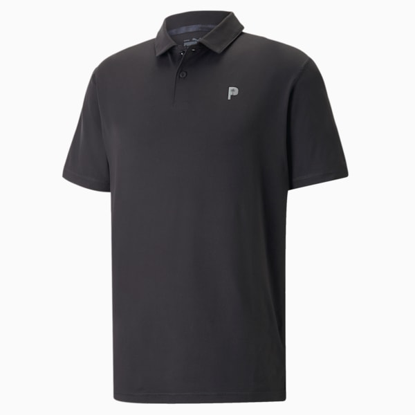 PUMA x Palm Tree Crew Golf Polo Men, PUMA Black, large-ZAF