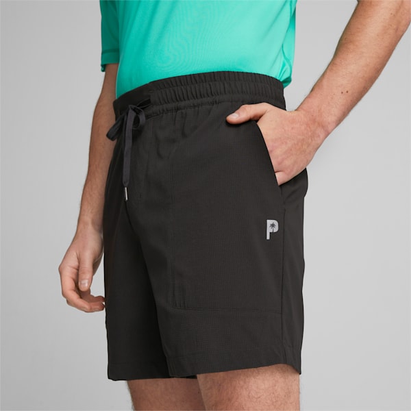 PUMA x Palm Tree Crew Vented Golf Shorts Men, PUMA Black, large-ZAF