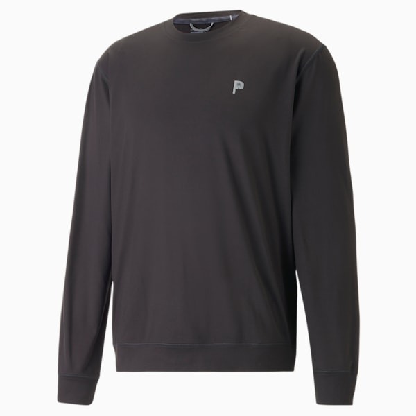 PUMA x Palm Tree Crew Golf Crew Neck Men, PUMA Black, large-ZAF