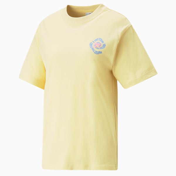 Remera para mujer DOWNTOWN, Light Straw, large-ARG
