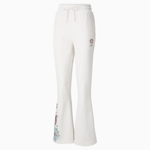 PUMA x LIBERTY Flared Pants Women, Pristine, large-ZAF