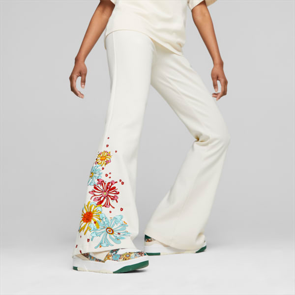 Pants acampanados de mujer PUMA x LIBERTY, Pristine, large-MEX