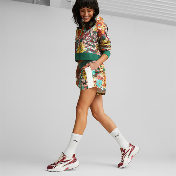 PUMA x LIBERTY Printed Shorts Women, Pristine-AOP, large-ZAF