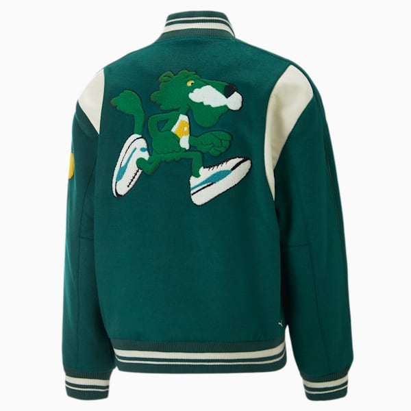 The Mascot T7 College Jacket Men, Evergreen, large-ZAF