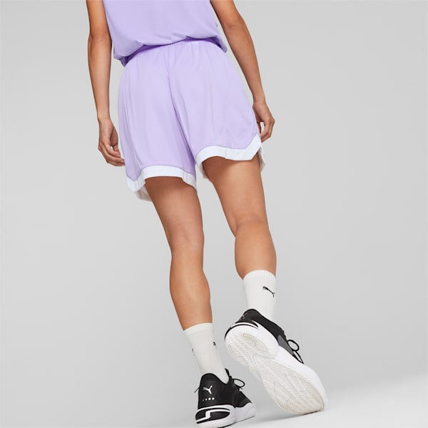 Arc-hitect Mesh Basketball Shorts Women, Vivid Violet, large-ZAF