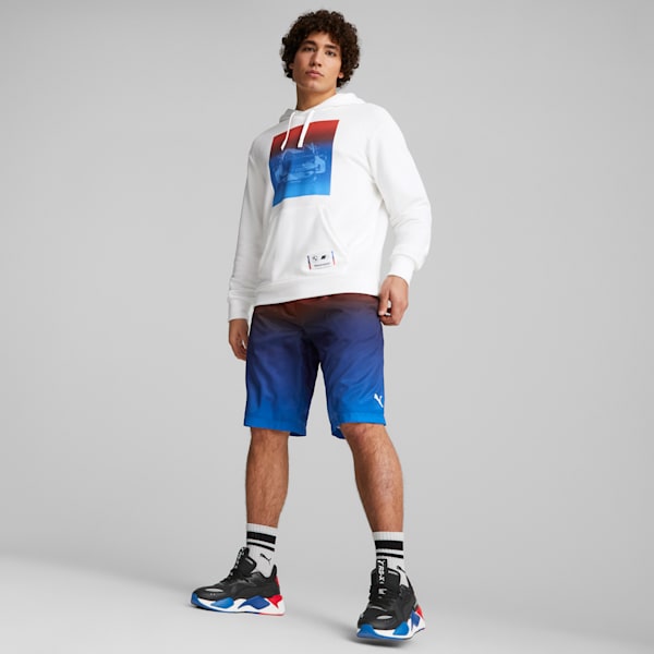 BMW M Motorsport Road Trip Hoodie Men, PUMA White, large-ZAF
