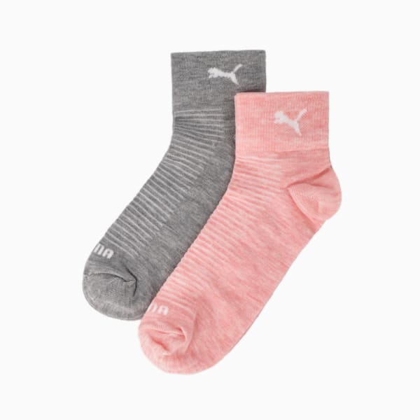 Women's 2 Pack Sneaker Sock, Rosewater, large-ZAF