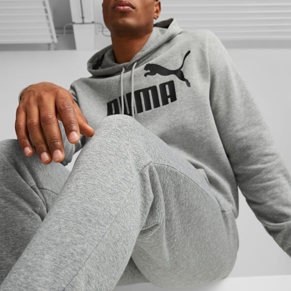 Pants para hombre Essentials Logo, Medium Gray Heather, large-MEX