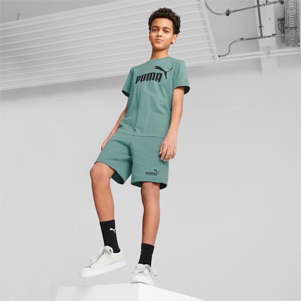 Remera Essentials Logo juvenil, Adriatic, large-ARG