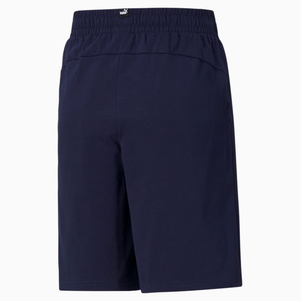 Essentials Jersey Youth Shorts, Peacoat, large-ZAF