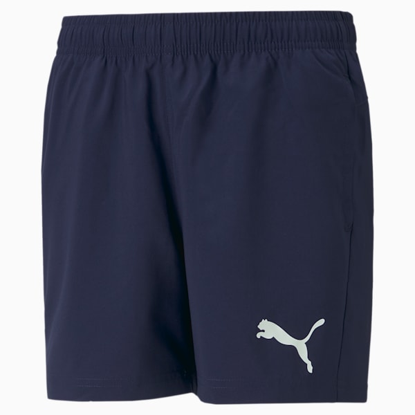 Active Woven Shorts Youth, Peacoat, large-ZAF