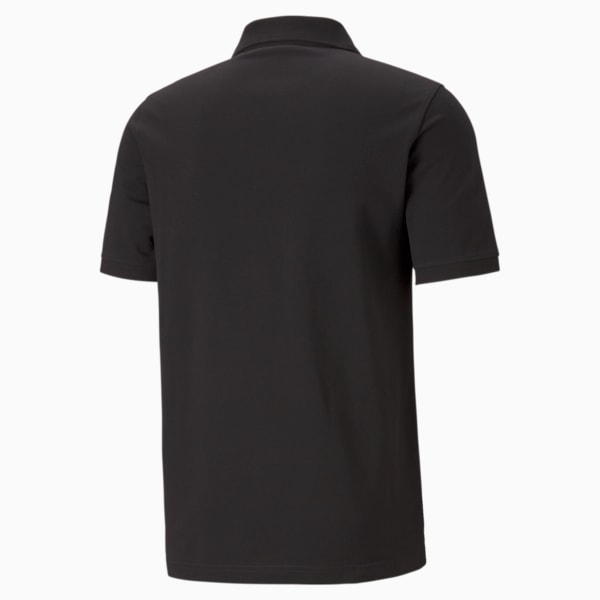 ESS Men's Pique Polo, Puma Black, large-ZAF