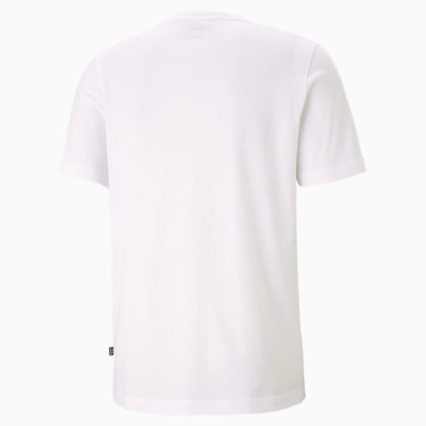 ESS Small Logo Men's Tee, Puma White, large-ZAF