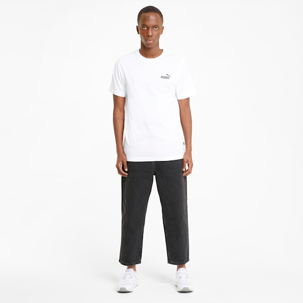 ESS Small Logo Men's Tee, Puma White, large-ZAF