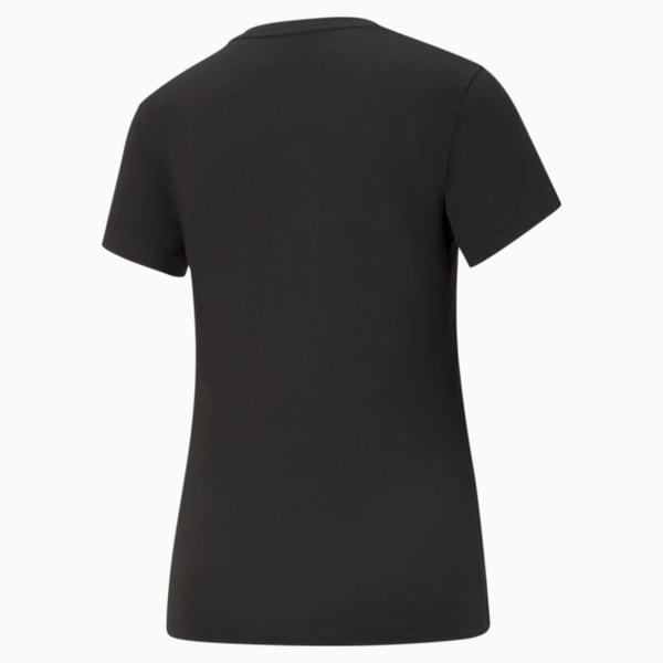 ESS Logo Women's Tee, Puma Black, large-ZAF