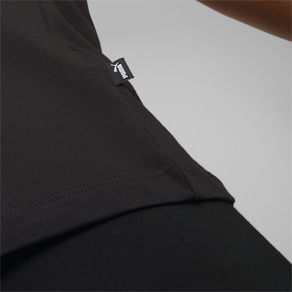 ESS Logo Women's Tee, Puma Black, large-ZAF