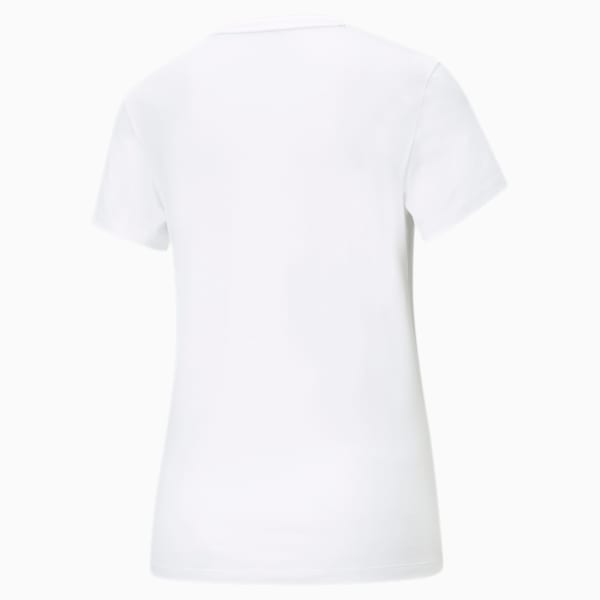 ESS Logo Women's Tee, Puma White, large-ZAF