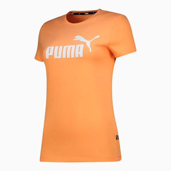 ESS Logo Women's Tee, Bright Melon, large-ZAF