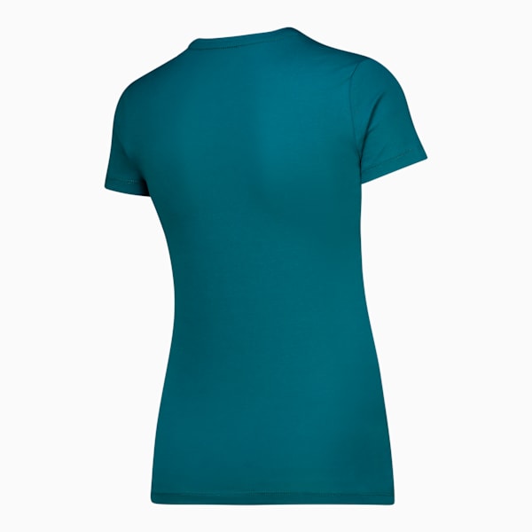 ESS Logo Women's Tee, Cold Green, large-ZAF