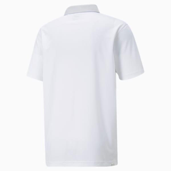 Gamer Men's Golf Polo Shirt, Bright White-High Rise, large-ZAF