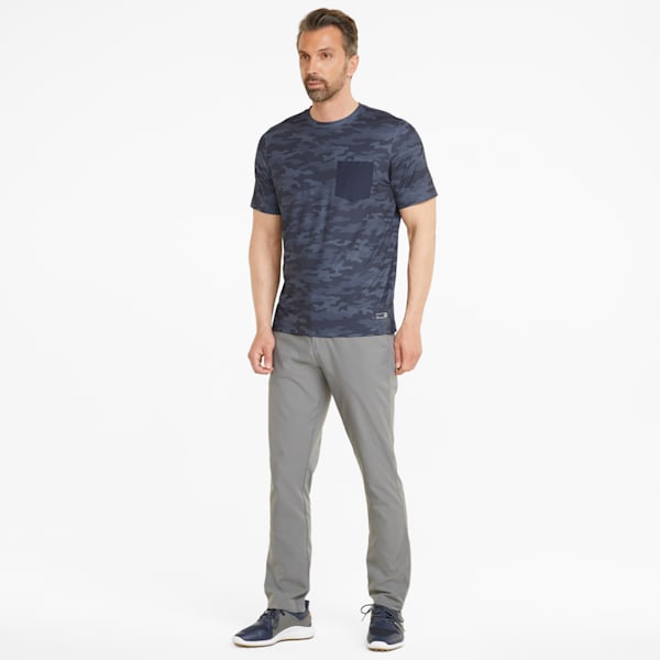 EGW Pushcart Pocket Men's Golf Tee, Navy Blazer-Camo, large-ZAF