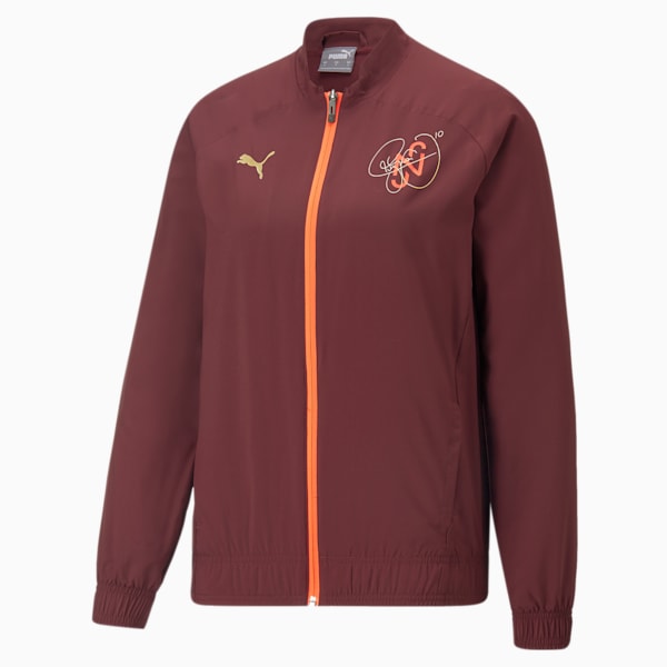 NEYMAR JR Dream Chaser Woven Football Jacket Women, Aubergine, large-ZAF