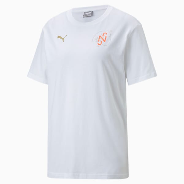 NEYMAR JR Dream Chaser Football Tee Women, Puma White, large-ZAF