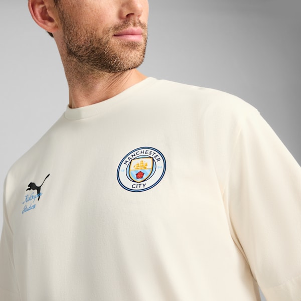 KID SUPER x MANCHESTER CITY Graphic Tee Men, Warm White-PUMA Black, large-ZAF