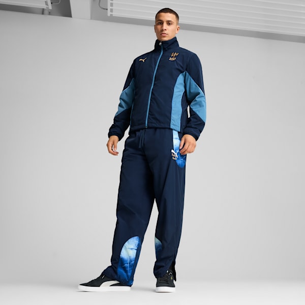 Chamarra reversible KID SUPER x AL-HILAL SFC para hombre, Club Navy-PUMA Gold, large-MEX