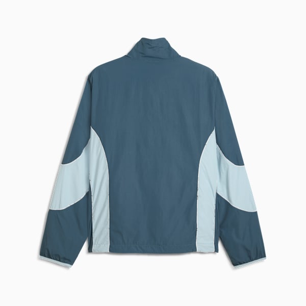 Chamarra reversible KID SUPER x MANCHESTER CITY para hombre, Gray Skies-Team Light Blue, large-MEX