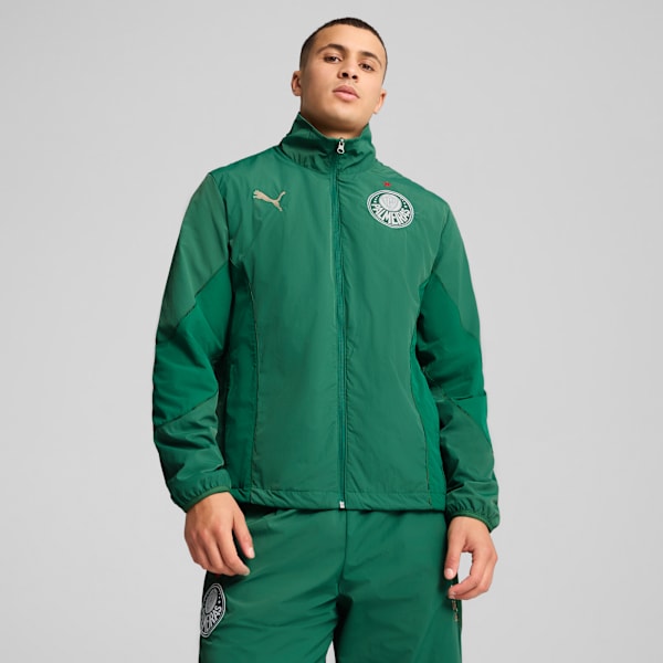 Chamarra reversible PUMA x KIDSUPER SE Palmeiras para hombre, Vine-Alpine Snow, large-MEX