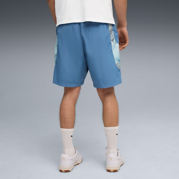 Shorts PUMA x KIDSUPER C.F. Monterrey Travel para hombre, Blue Horizon-Electro Royal, large-MEX