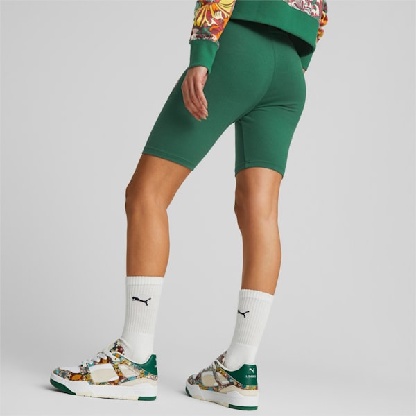 PUMA x LIBERTY Short Tights Women, Vine, large-ZAF